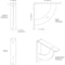 Ekena Millwork Bulwark Steel Bracket, Antiqued Bronze 2"W x 10"D x 10"H BKTM02X10X10BUABZ - alternate 8